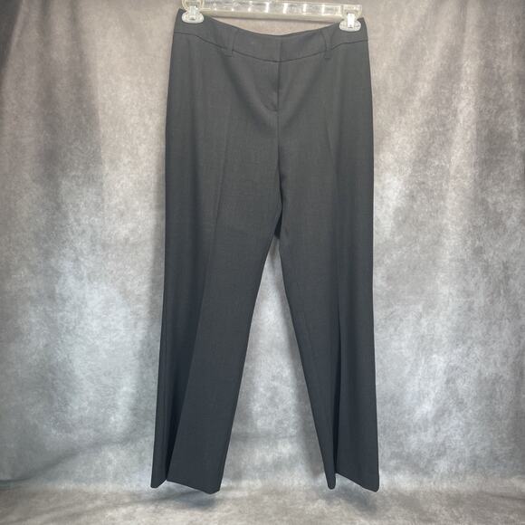 Josephine Chaus NWT Women Petite 8P Dark Jet Heather Career Dress Pants Corpcore - Picture 9 of 9